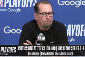 【完整版】纳斯：希望VJ有机会就果断出手 我们要保护好篮板