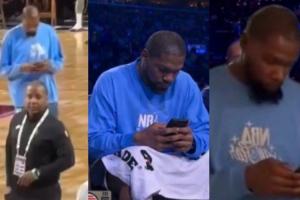 美媒挖坟：杜兰特的小号说过 小贾巴里就是个弱智！