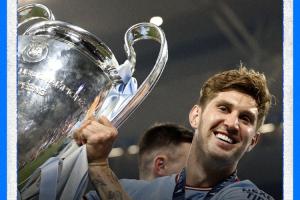 10年蓝月生涯19冠！曼城官方：31岁斯通斯赛季结束后离队