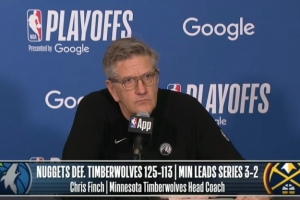 【完整版】芬奇：我们很多失误不理智 麦丹陷入犯规麻烦伤害太大