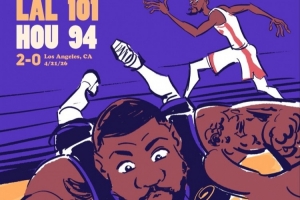 仙人指路！李凯尔精彩抛传输送炮弹 麦克丹尼尔斯起飞空接暴扣