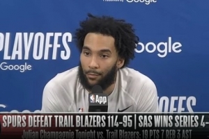 【完整版】尚帕尼：不想飞四小时回波特兰 福克斯是我们的终结者