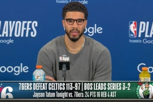 【完整版】塔图姆：投不进就防不住 必须靠防守打破恶性循环！