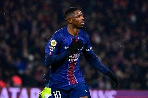 登贝莱加盟巴黎以来欧冠淘汰赛参与18球，巴黎队史最多