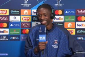 跑动10.4km！登贝莱：如果不逼抢不防守，会被恩里克按在板凳上